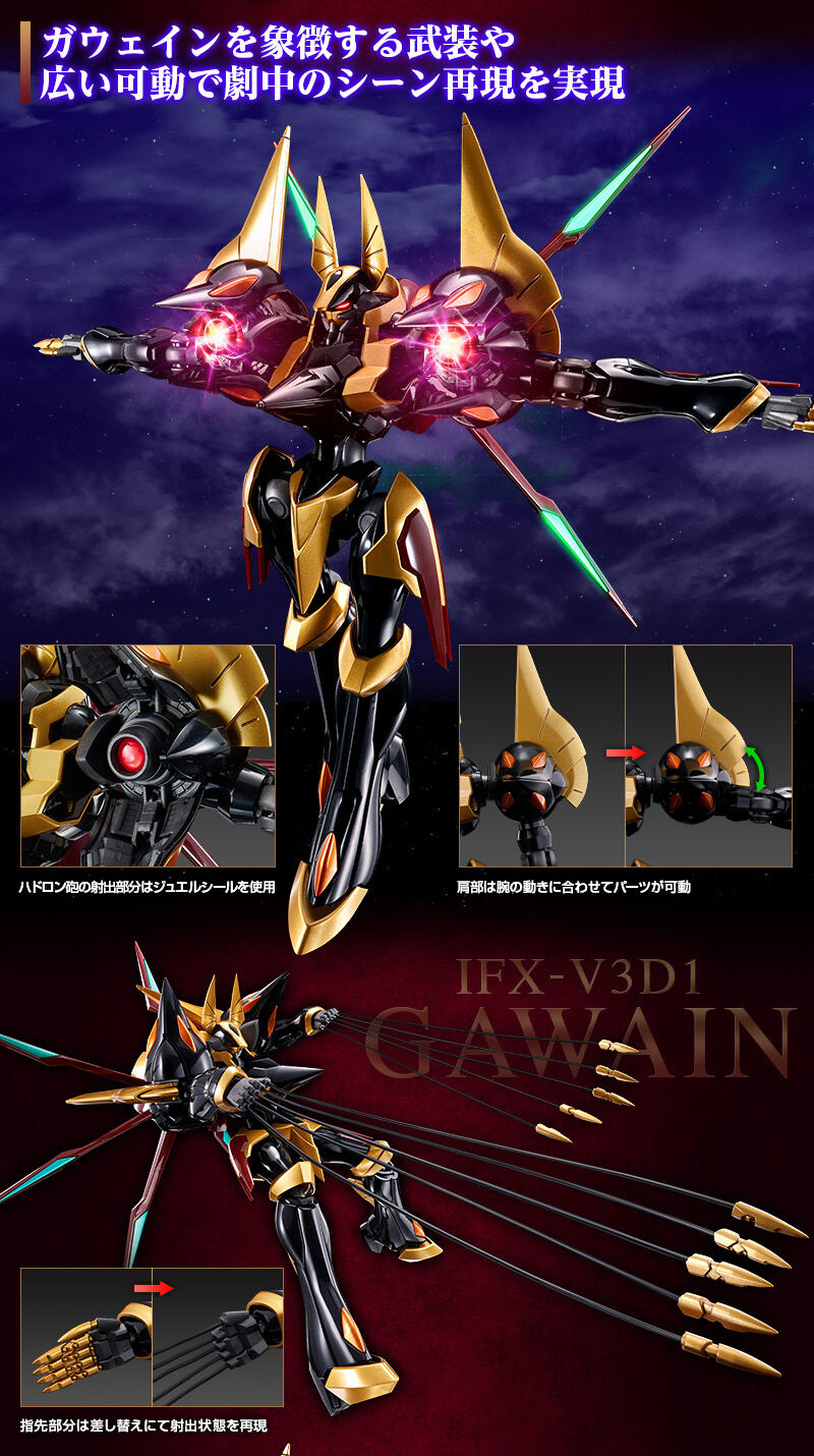 Premium Bandai High Grade (HG) Code Geass 1/35 GAWAIN