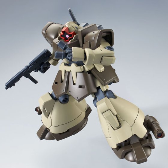 Premium Bandai High Grade (HG) HGUC 1/144 MS-09F/TROP Dom Tropen (Unicorn Ver.)