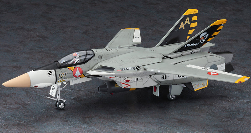 Macross 1/48 VF-1J Super/Strike Valkyrie SVF-41 Black Aces