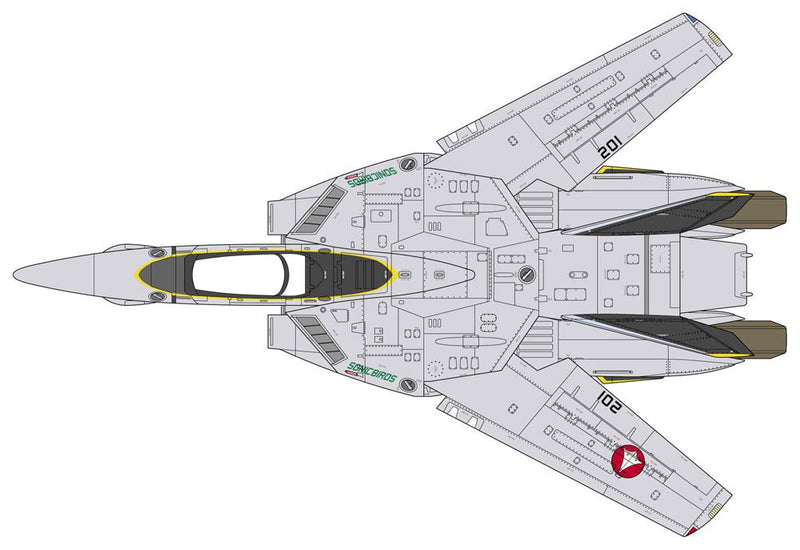 Macross 1/48 VF-1A Valkyrie VF-2 Sonic Birds