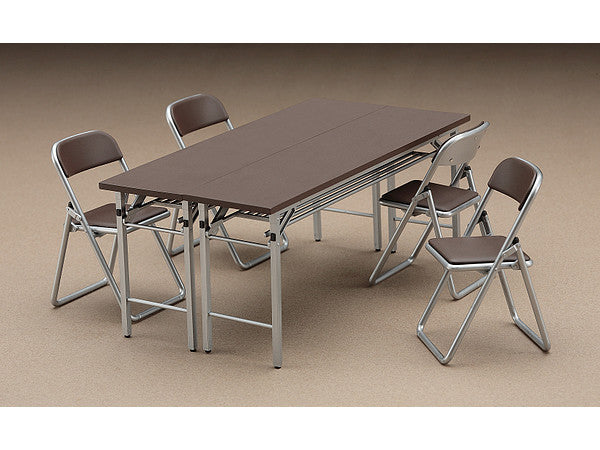 1/12 Meeting Room Desk & Chairs (Hasegawa Figure Accessories Series FA02)