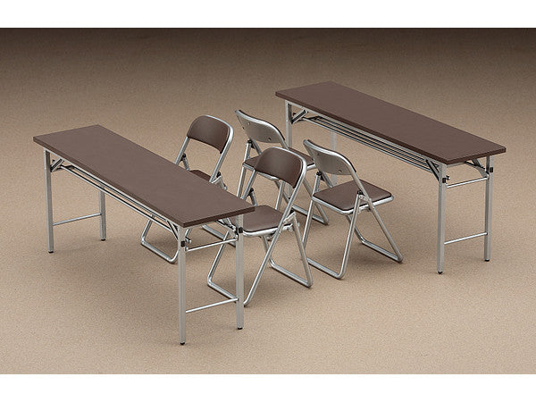 1/12 Meeting Room Desk & Chairs (Hasegawa Figure Accessories Series FA02)