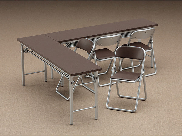 1/12 Meeting Room Desk & Chairs (Hasegawa Figure Accessories Series FA02)