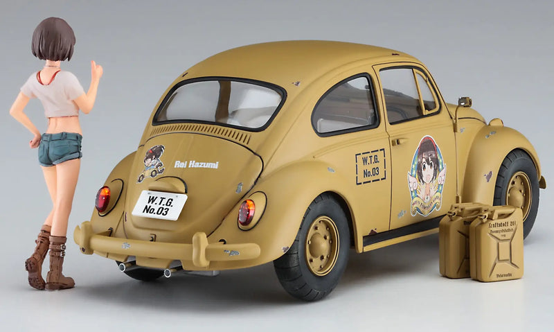1/24 Wild Egg Girls No.03 Volkswagen Beetle Hazumi Rei w/ Figure