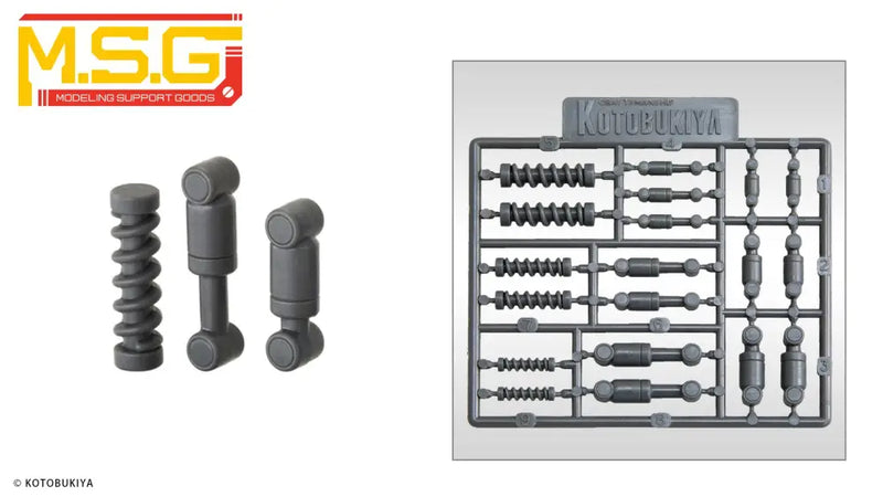 M.S.G Plastic Unit P133 Suspension Parts