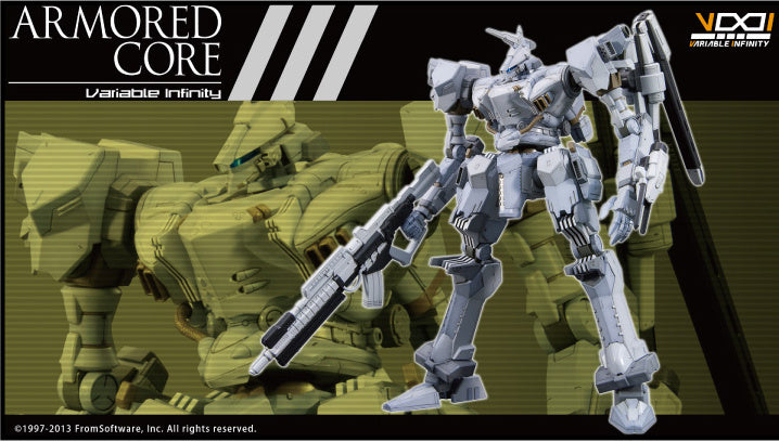 Armored Core Variable Infinity 1/72 ASPINA WHITE-GLINT (Armored Core 4 Ver.)