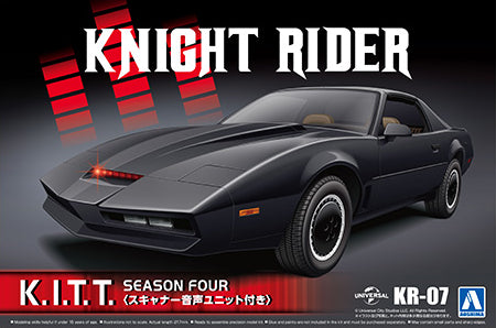 Knight Rider 1/24 Knight 2000 K.I.T.T. Season IV w/ Scanner & Sound Unit