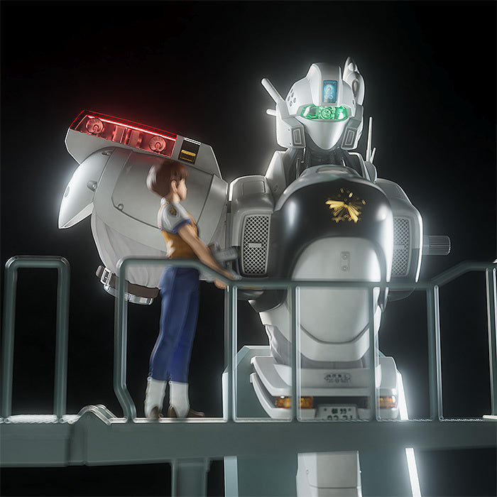 PLAMAX Minimum Factory MF-75 1/20 Machine Bust Collection - Mobile Police Patlabor - Noa Izumi with Alphonse