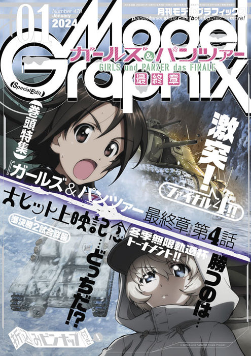 Monthly Magazine Model Graphix 2024.01