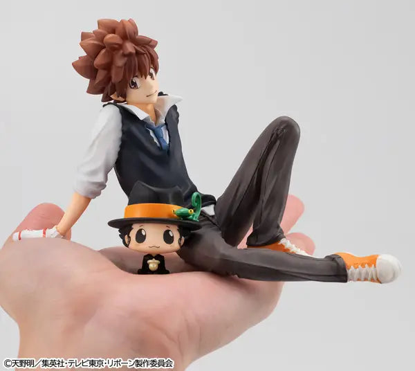 Megahouse G.E.M Series - Katekyo Hitman Reborn! - Palm Size Tsuna & Reborn