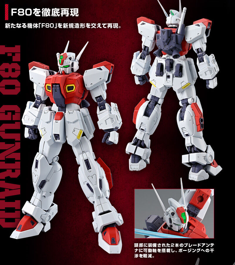 Premium Bandai Master Grade (MG) 1/100 F80 GUNRAID