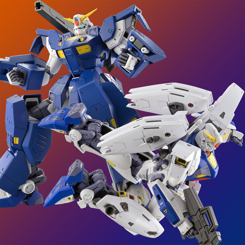 Premium Bandai Master Grade (MG) 1/100 Gundam F90 Mission Pack J Type and Q Type