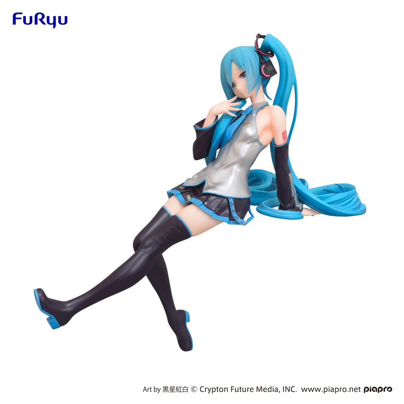 FuRyu Noodle Stopper Figure - Hatsune Miku - Hatsune Miku Kuroboshi Kouhaku Ver.