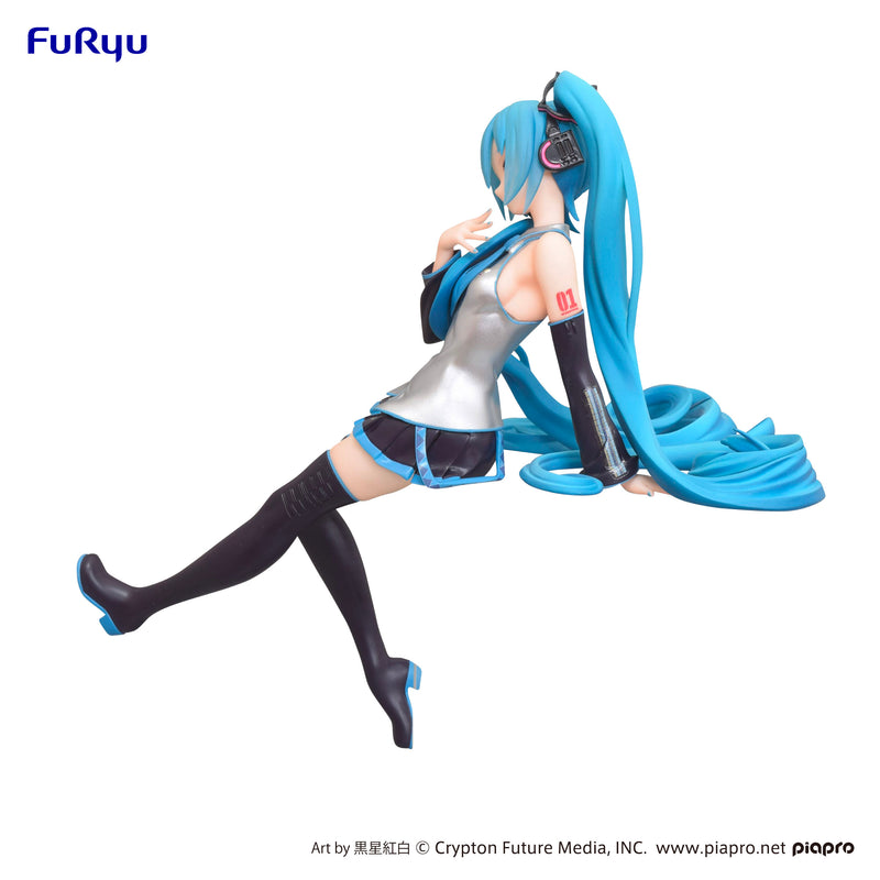 FuRyu Noodle Stopper Figure - Hatsune Miku - Hatsune Miku Kuroboshi Kouhaku Ver.