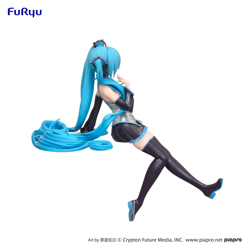 FuRyu Noodle Stopper Figure - Hatsune Miku - Hatsune Miku Kuroboshi Kouhaku Ver.