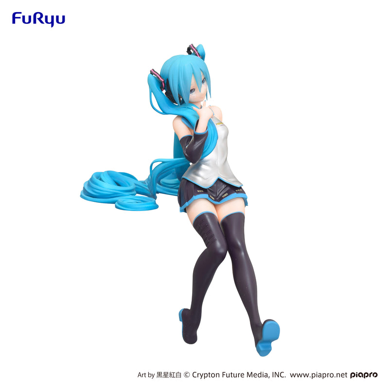 FuRyu Noodle Stopper Figure - Hatsune Miku - Hatsune Miku Kuroboshi Kouhaku Ver.