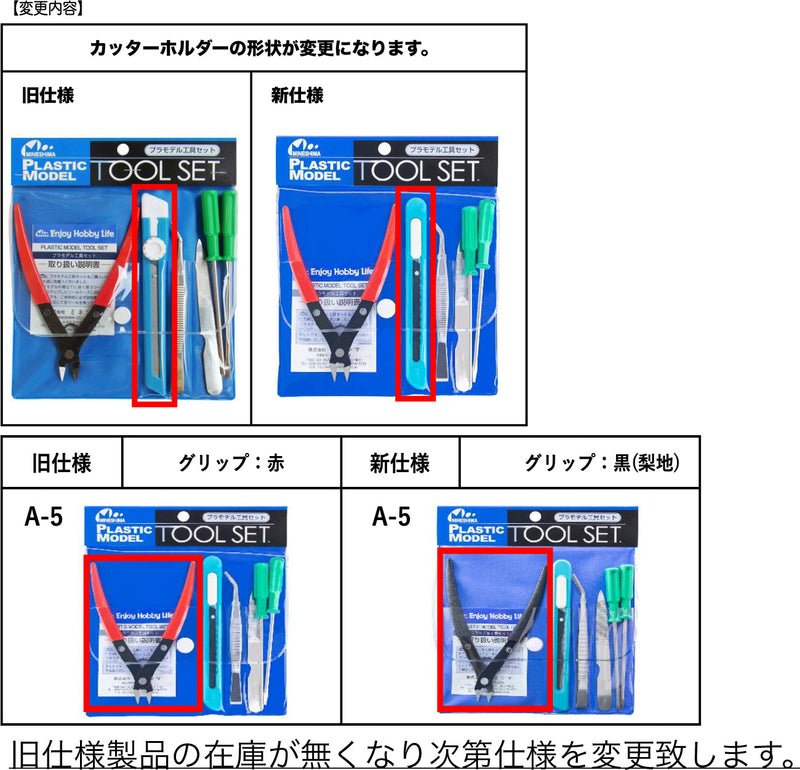 Mineshima Plastic Model Tools Set A-5