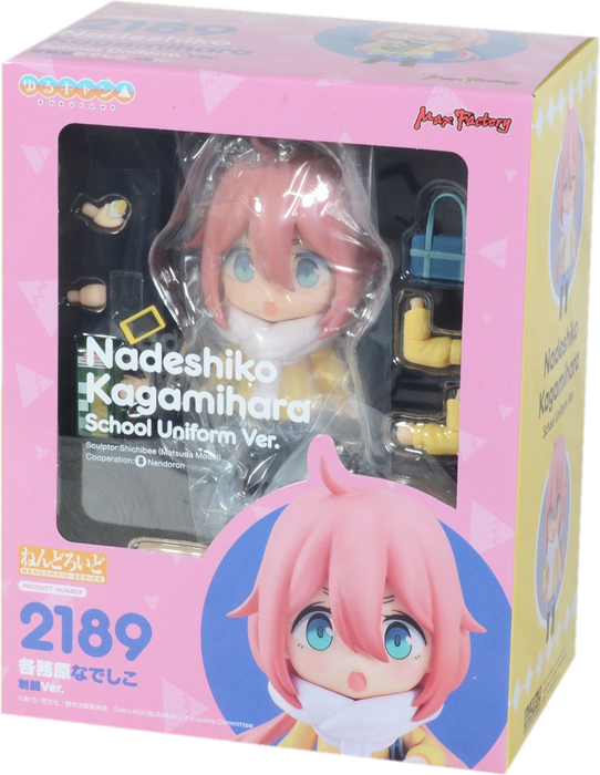 Good Smile Company Nendoroid 2189 - Laid-Back Camp - Nadeshiko Kagamihara: School Uniform Ver.