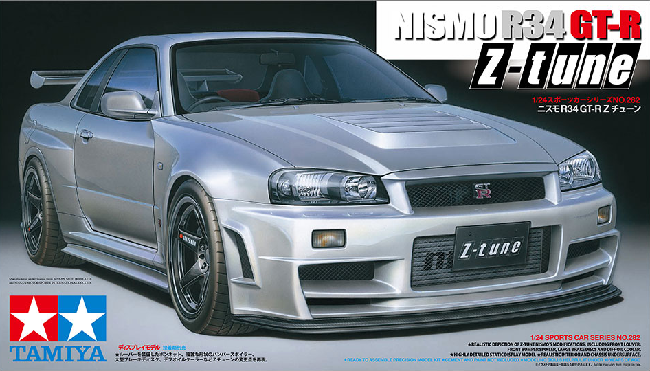 1/24 Nissan NISMO R34 GT-R Z-Tune (Tamiya Sports Car Series 282)