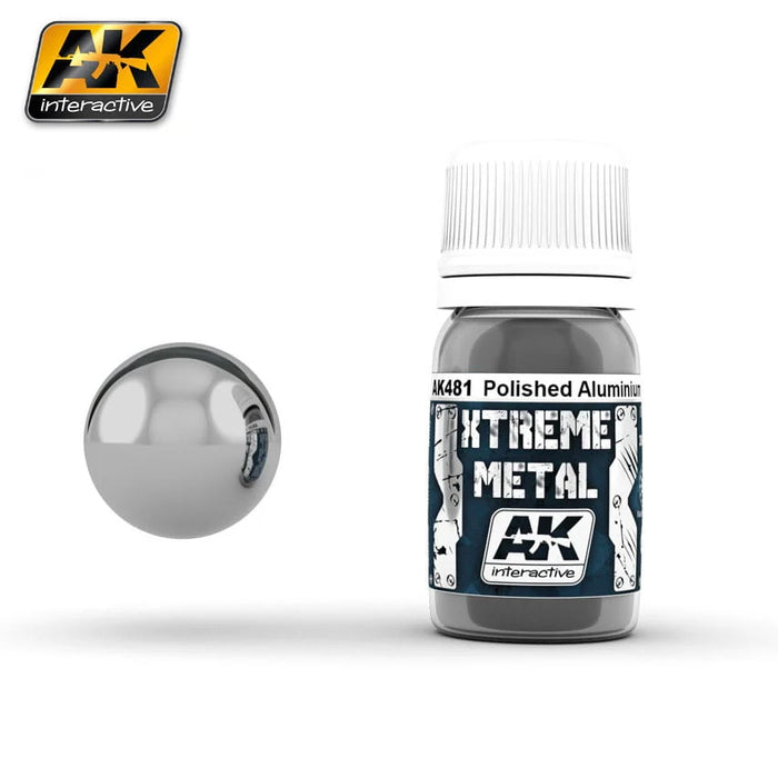 AK Interactive AK481 Xtreme Metal Polished Aluminium