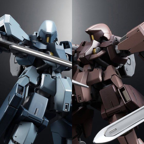 Premium Bandai High Grade (HG) Iron Blooded Orphans 1/144 Graze Ground Type Twin Set