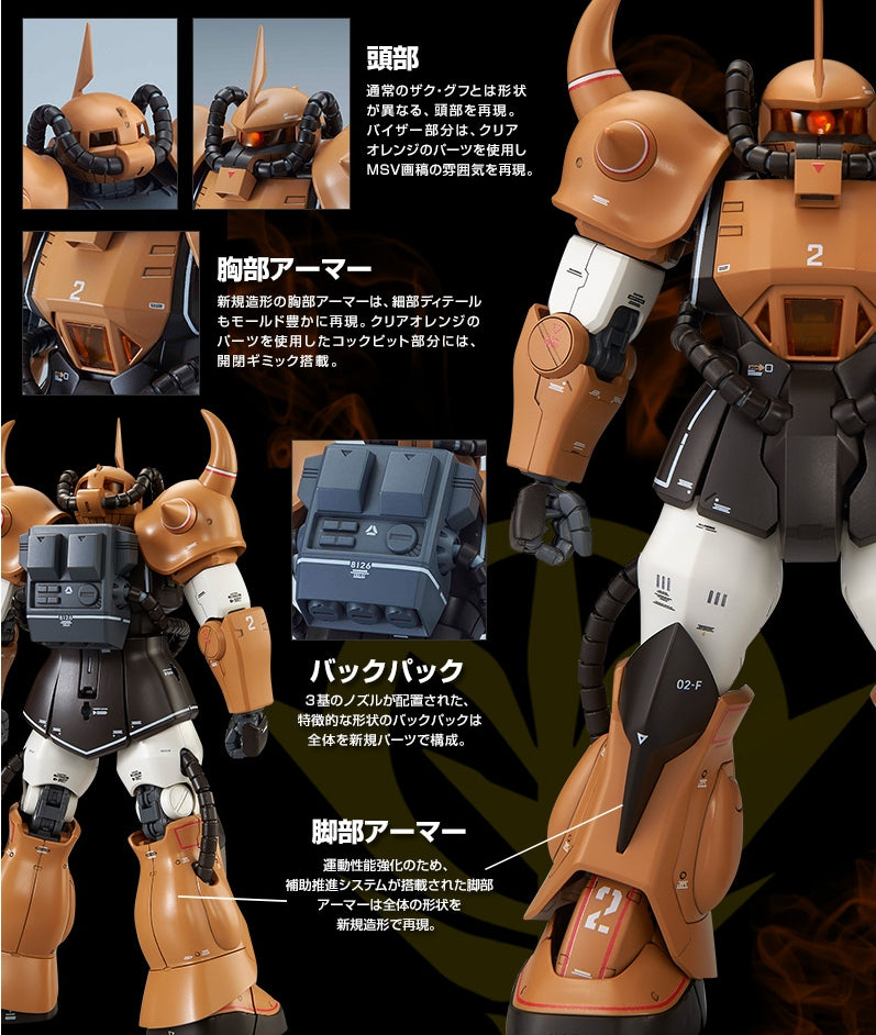 Premium Bandai Master Grade (MG) 1/100 YMS-07 Prototype Gouf