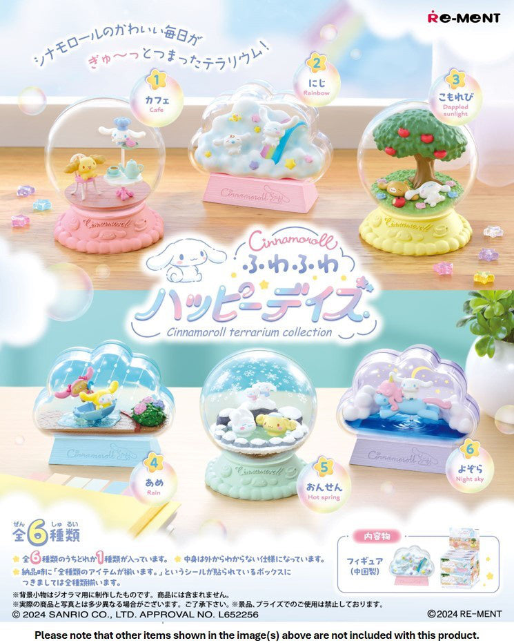 Re-ment - Sanrio - Cinnamoroll Terrarium Collection - Fluffy Days