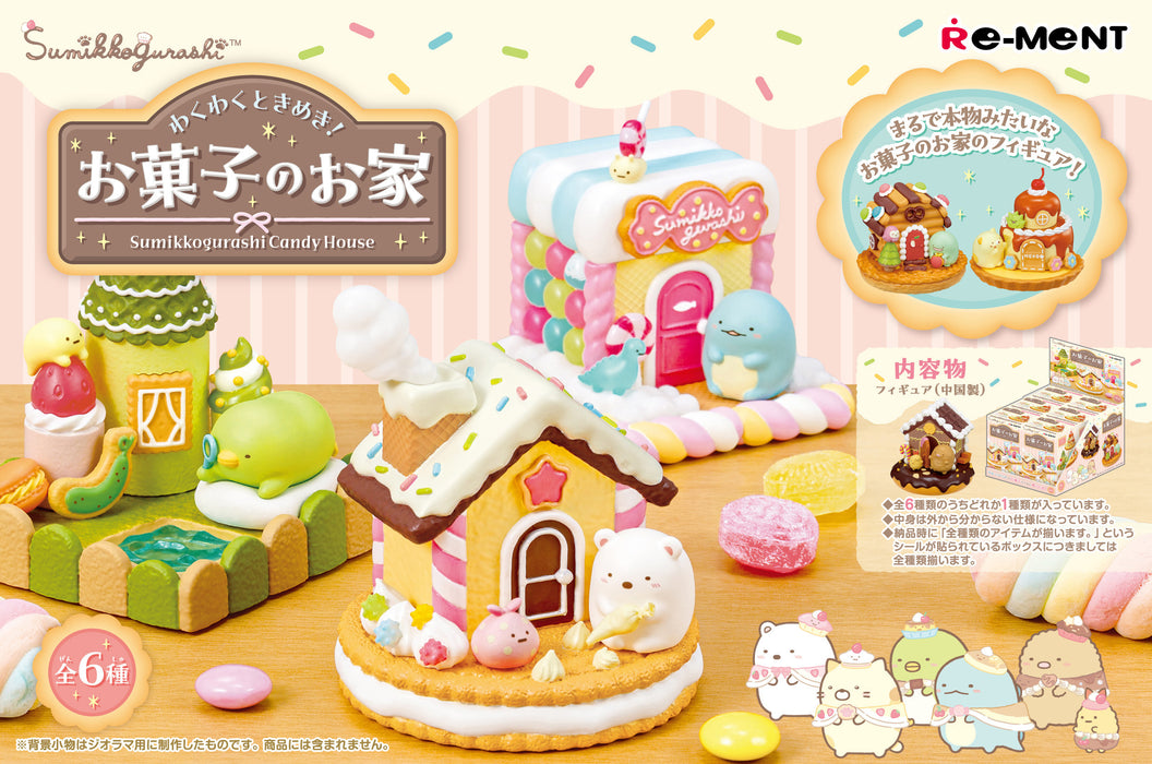 Re-ment - Sumikko Gurashi - Candy House (6 types)