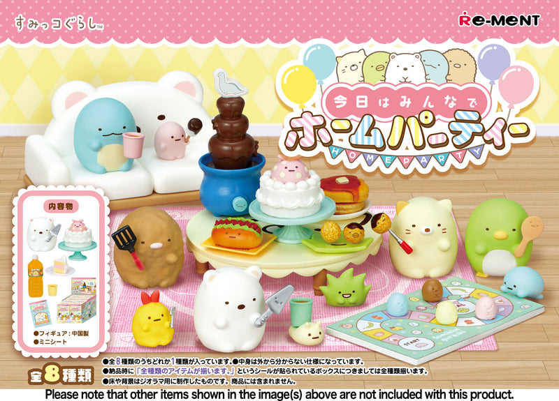 Re-ment - Sumikko Gurashi - Home Party (8 types)