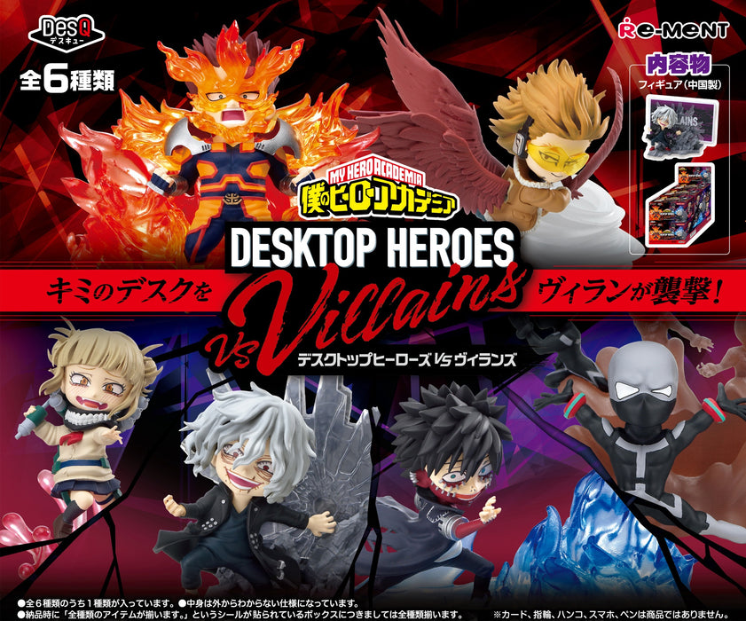 Re-ment - My Hero Academia - DesQ DESKTOP HEROES vs Villains