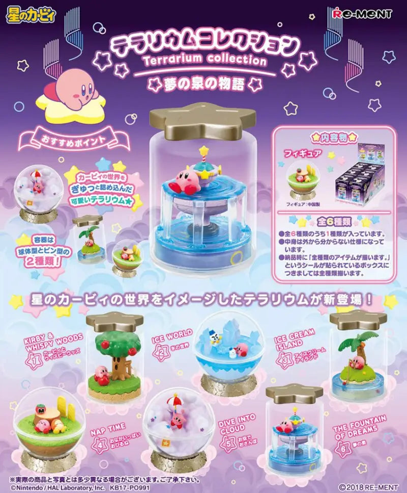 Re-ment - Kirby - Terrarium Collection
