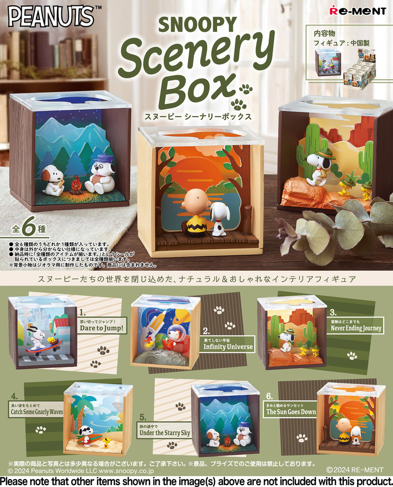 Re-ment - Peanuts - Snoopy Scenery Box