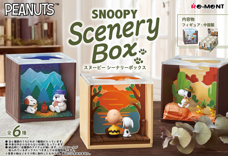 Re-ment - Peanuts - Snoopy Scenery Box