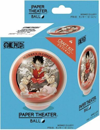Paper Theater Ball - One Piece - Monkey D. Luffy - with Display Case (PTB-05)