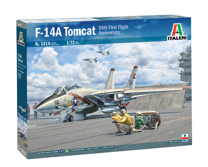 1/72 F14-A Tomcat 50th First Flight Anniversary (Italeri 1414)