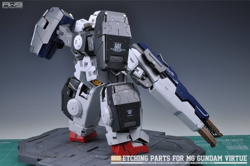 Madworks S035 Etching Parts for MG GN-005 Virtue Gundam with Decals