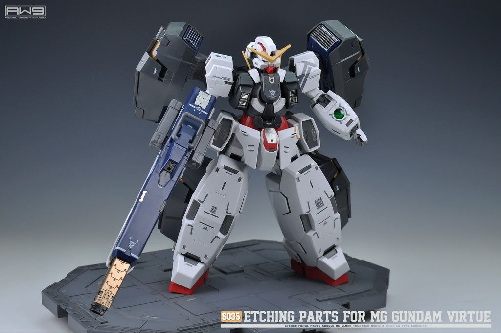 Madworks S035 Etching Parts for MG GN-005 Virtue Gundam with Decals