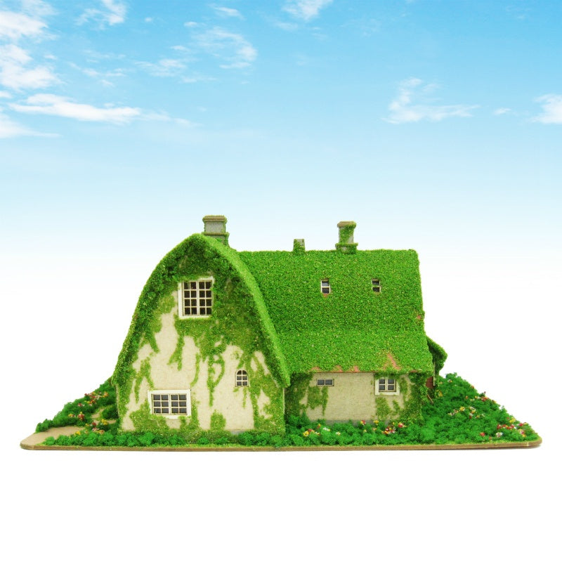Sankei 1/150 Miniature Art Kit - Studio Ghibli - Kiki & Jiji's House (Okino's House) (Kiki's Delivery Service)