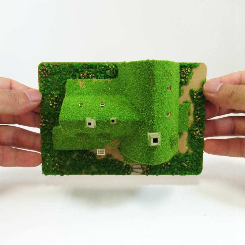 Sankei 1/150 Miniature Art Kit - Studio Ghibli - Kiki & Jiji's House (Okino's House) (Kiki's Delivery Service)