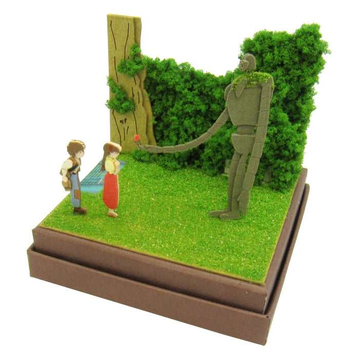 Sankei Miniature Art Kit - Studio Ghibli - Robot Soldiers, Sheeta & Pazu (Laputa: Castle in the Sky)