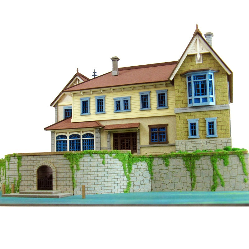 Sankei 1/220 Miniature Art Kit - Studio Ghibli - Marsh to the Mansion (When Marnie Was There)