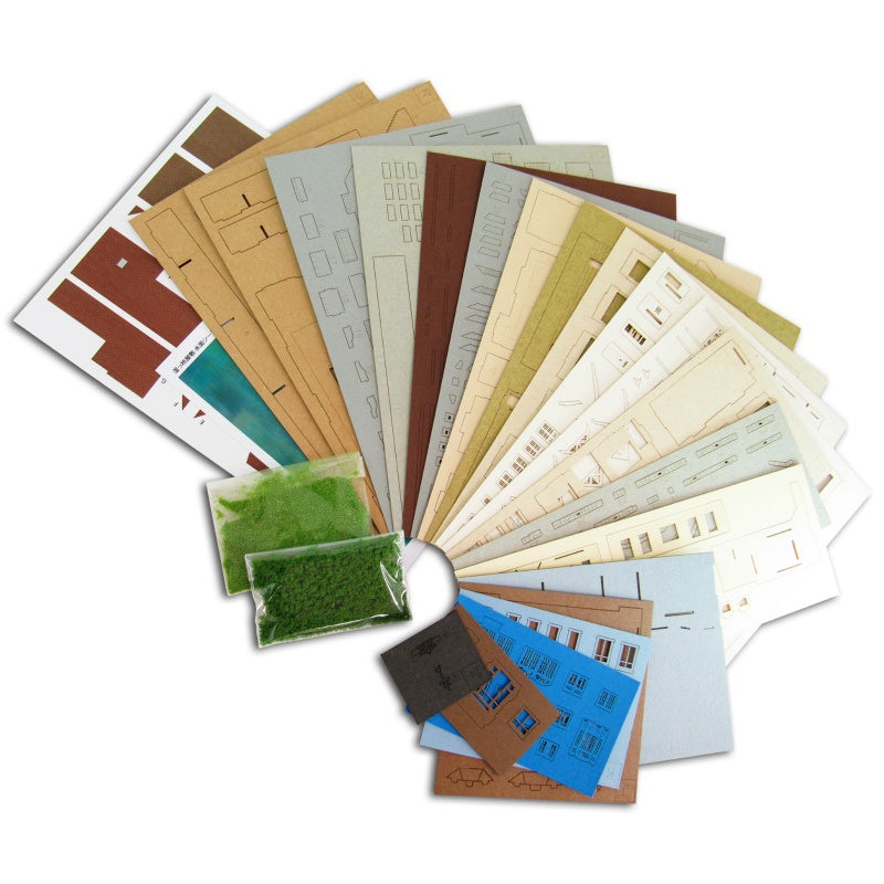 Sankei 1/220 Miniature Art Kit - Studio Ghibli - Marsh to the Mansion (When Marnie Was There)