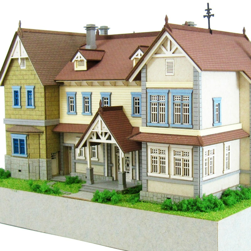Sankei 1/220 Miniature Art Kit - Studio Ghibli - Marsh to the Mansion (When Marnie Was There)