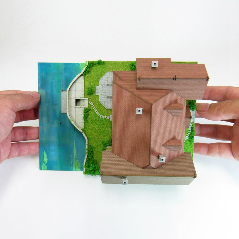 Sankei 1/220 Miniature Art Kit - Studio Ghibli - Marsh to the Mansion (When Marnie Was There)