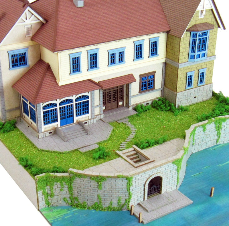 Sankei 1/220 Miniature Art Kit - Studio Ghibli - Marsh to the Mansion (When Marnie Was There)