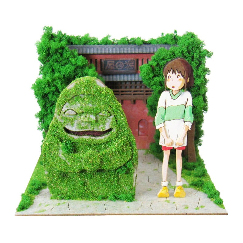 miyazaki Sankei Miniature Art Kit - Studio Ghibli - Chihiro & Sekijin