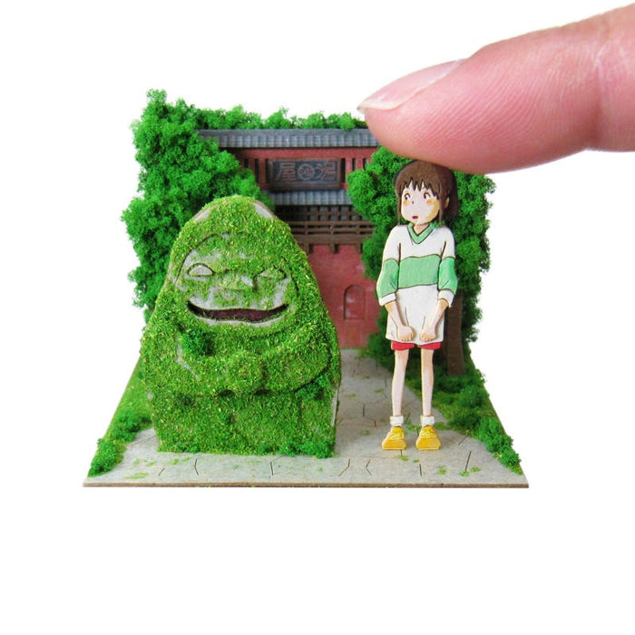 Sankei Miniature Art Kit - Studio Ghibli - Chihiro & Sekijin (Spirited Away)