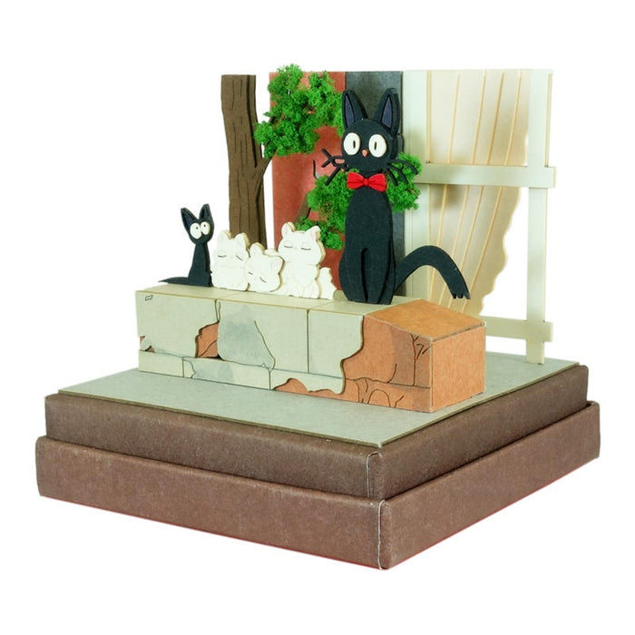 Sankei Miniature Art Kit - Studio Ghibli - Jiji & Kittens (Kiki's Delivery Service)