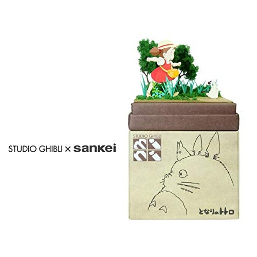 Sankei Miniature Art Kit - Studio Ghibli - Walking Mei & Small Totoro (My Neighbour Totoro)