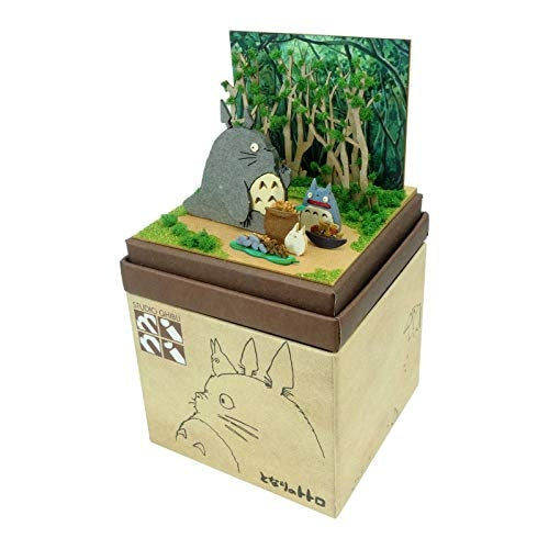 Sankei Miniature Art Kit - Studio Ghibli - Mini Totoro's Feast (My Neighbour Totoro)